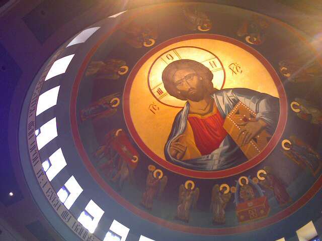 Dome, St. John the Baptist Byzantine-rite Cathedral, Munhall, PA