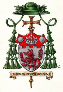 coat of arms of Bp. Steven Lopes
